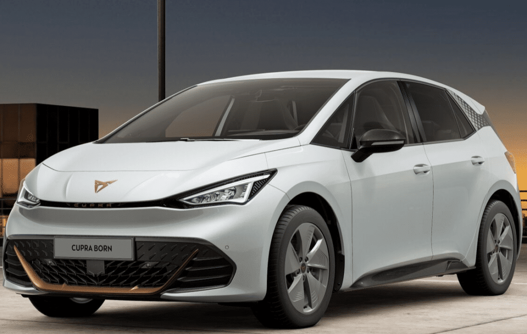 Cupra Born Glacial White